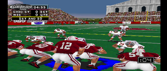 NCAA Gamebreaker 2000 Screenshot 1